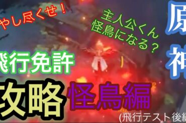 【原神】飛行免許【攻略】怪鳥編(後編)