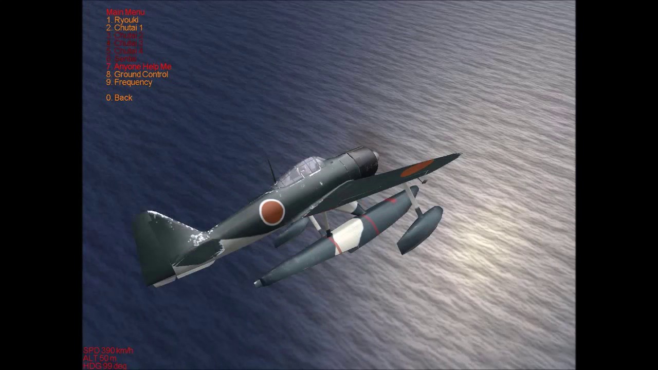 IL-2 1946 パイロットキャリア(Pilot Carrer)硫黄島 二式水上戦闘機(A6M2-N)#9