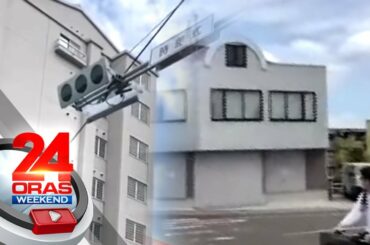 6.8-magnitude quake rattles northeast Japan, no tsunami risk | 24 Oras Weekend 6.8-magnitude quake rattles northeast Japan, no tsunami risk | 24 Oras Weekend