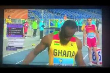 Ghana's men relay team qualifies for Tokyo Olympics with the time of 38.79sec