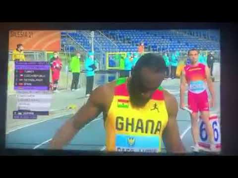 Ghana's men relay team qualifies for Tokyo Olympics with the time of 38.79sec