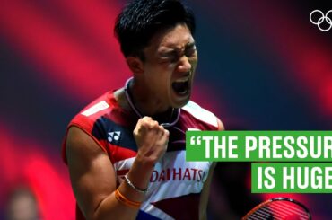 Momota is "100% confident of winning gold!" 😲