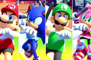 Mario & Sonic at the Olympic Games Tokyo 2020 - Javelin Throw (All Characters)