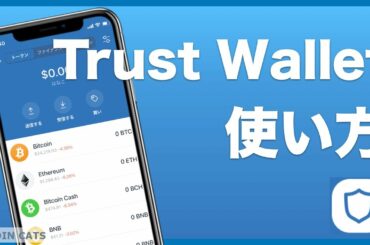 【仮想通貨】トラストウォレット（Trust Wallet）の基本的な使い方（入金・出金）