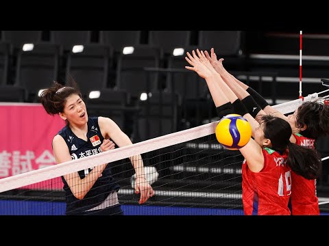 Tokyo Challenge 2021 volleyball match: China vs. Japan