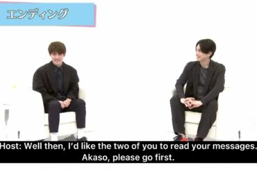 [ENG TRANS] Cherry Magic 🍒🪄 Akaso Eiji reading his letter to Machida Keita ✨