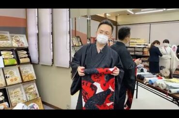 振袖新作展 玉城ティナ プロデュースの振袖着て大山大はしゃぎ！5-9きもの。単衣夏の着物をご紹介 #72