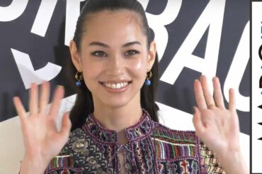 水原希子、透け感ワンピでディオールイベントに　「ディオール バックステージ」イベント1