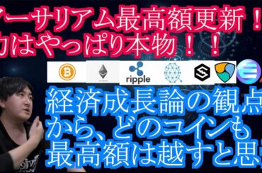 【投資】#126　イーサリアム最高額更新！！どこまで伸びる！？仮想通貨のチャート分析！