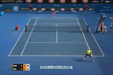 Nishikori (錦織) VS Ferrer (フェレール)