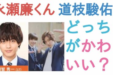 永瀬廉くんと道枝駿佑くんはどっちがかわいい？【投票結果】