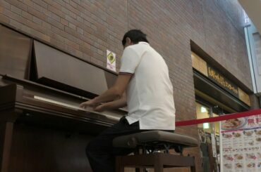 ミューザ川崎　ストリート・ピアノ　その場で作曲　by　ピアノ即興詩人かわせひろし♪　2020.6.21