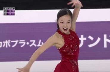 本田真凛　2016年　ジュニア世界選手権　FS　Marin Honda 2016 Junior Worlds FS