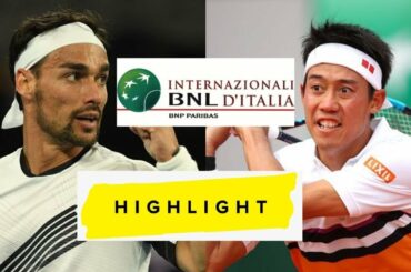 錦織圭 vs ファビオ・フォニーニ