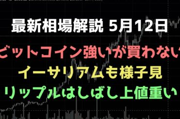 ビットコインが強いが買わない｜リップルはしばし上値重い｜ビットコイン、イーサリアム、リップルの値動きを解説