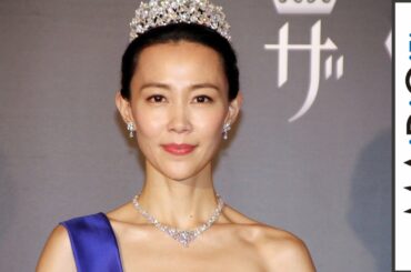 木村佳乃、1億円ジュエリー身につけ英国大使公邸へ　純白ドレスに豪華な装い　Netflix ドラマ「ザ・クラウン」PRイベント1