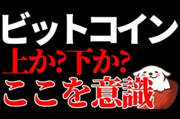 ビットコイン上か？下か？意識する重要ポイントはここ！