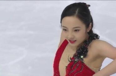 【フィギュアスケート】本田真凛、フランス大会　ＳＰ