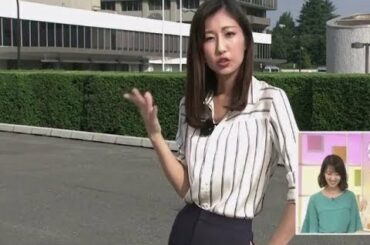 いきなりブルゾンちえみ！セクシー酒井千佳の天気予報 35℃！までは上がりません