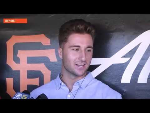 First-round pick Joey Bart visits AT&T Park, has first meeting with Buster Posey