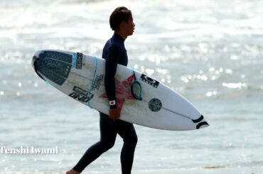 オリンピック会場で！バッチン！バッチン！セッション！CHIBA JPSA Free surfing before the match
