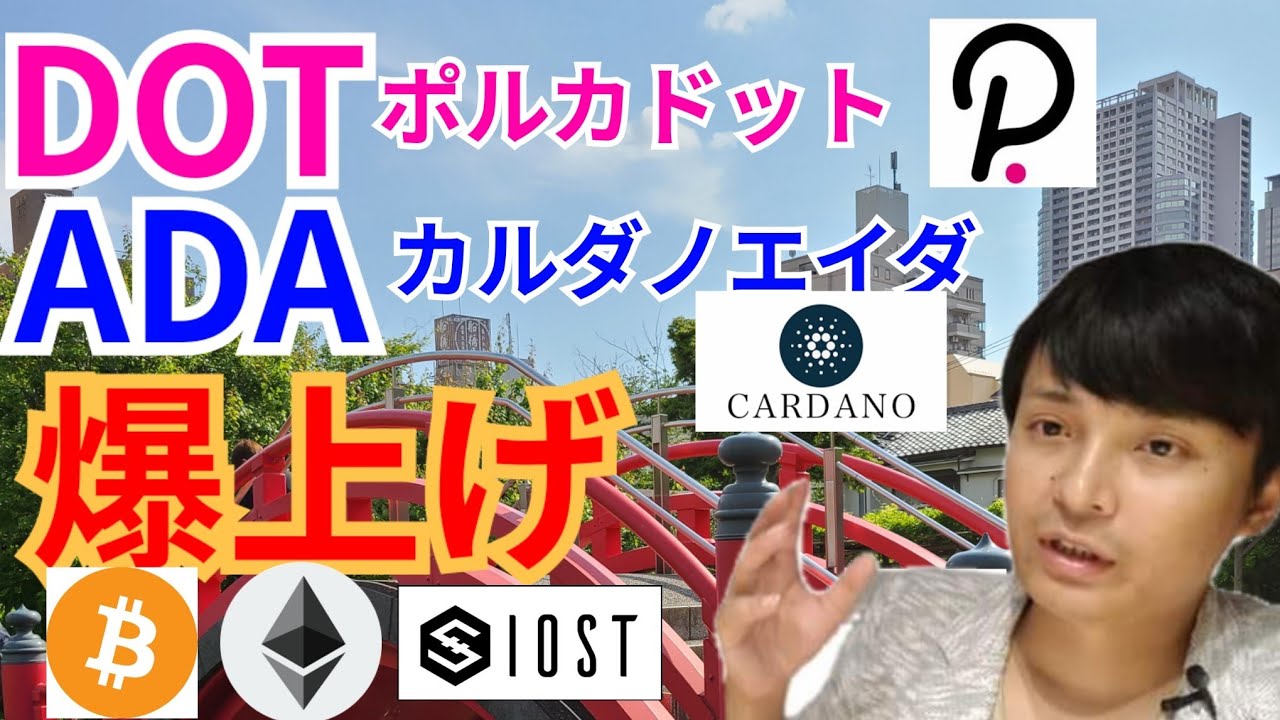 【仮想通貨BTC, XRP, ETH, IOST, DOT, ADA】ポルカドット&カルダノエイダ爆上げ後の戦略 【仮想通貨BTC, XRP, ETH, IOST, DOT, ADA】ポルカドット&カルダノエイダ爆上げ後の戦略