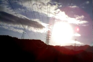 2010年1月24日の京都府南部の夜明け