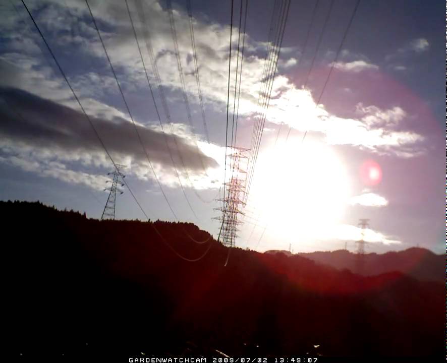 2010年1月24日の京都府南部の夜明け 2010年1月24日の京都府南部の夜明け