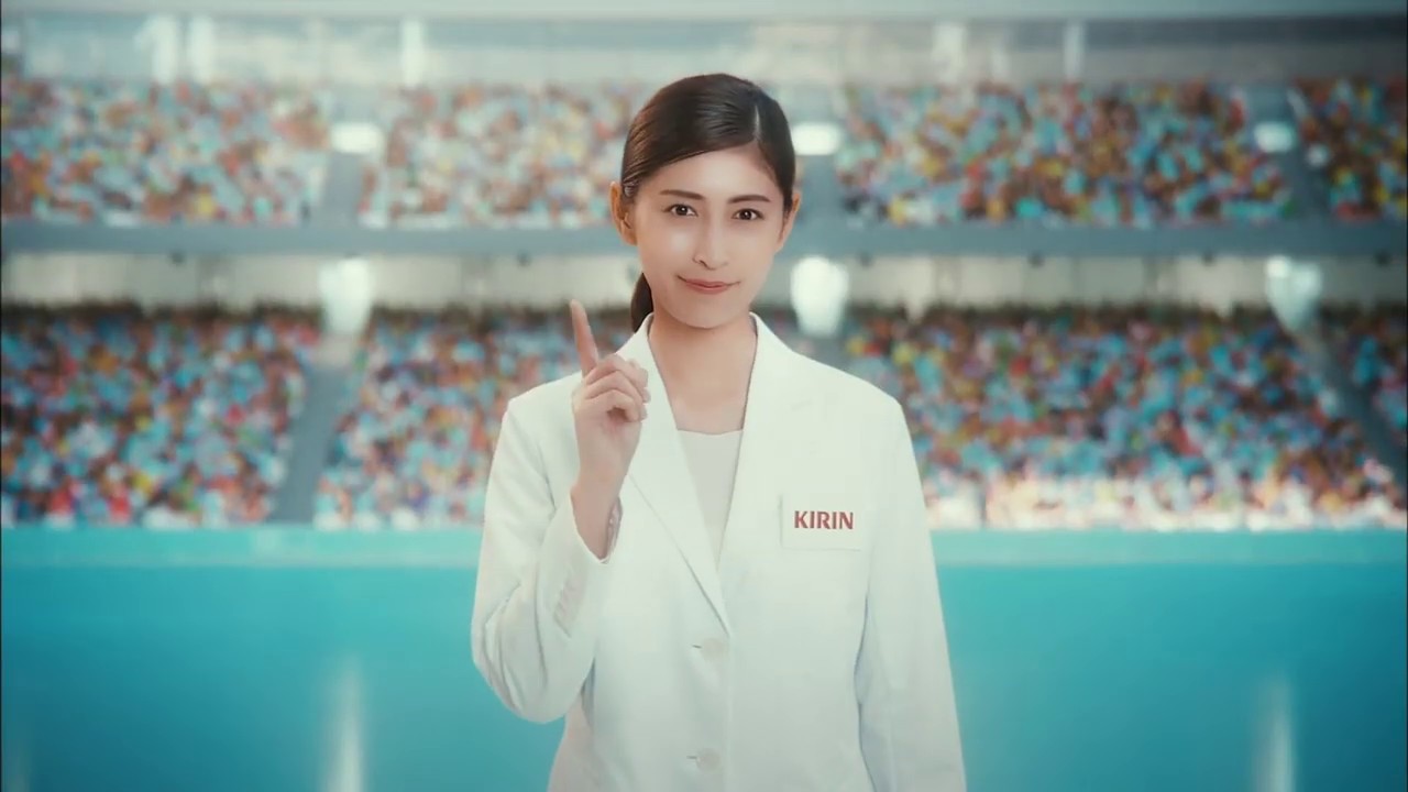 長谷部瞳  キリン プラズマ乳酸菌 「プラズマ乳酸菌の仕組み」篇 TVCM