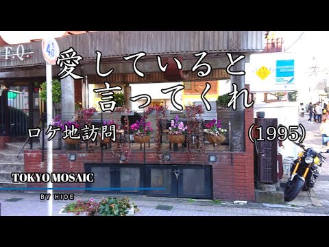 愛していると言ってくれ 豊川悦司 常盤貴子 麻生祐未 矢田亜希子出演の1995年放送のｔｂｓドラマのロケ地訪問です 井の頭公園が中心の撮影現場では２５年前の面影を其処此処に見ることができました Tkhunt