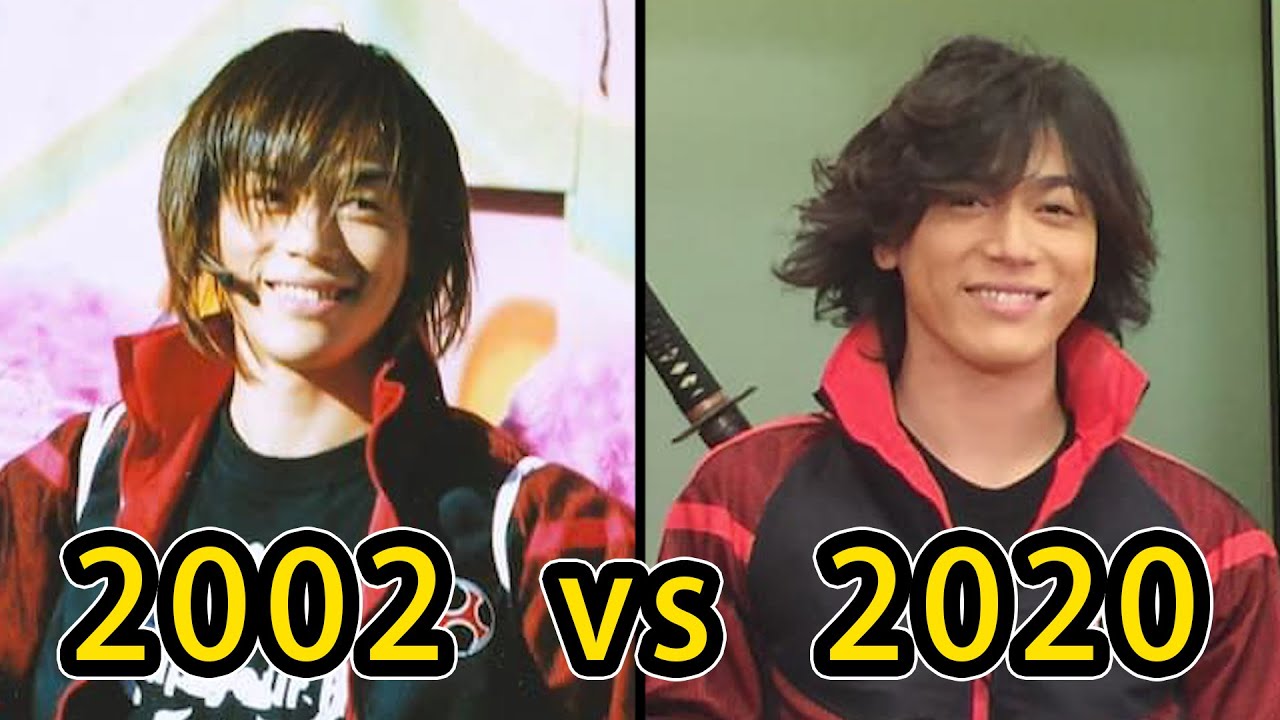 忍風戦隊ハリケンジャー(2002) Cast Then and Now