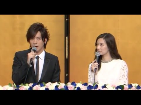 DAIGO&北川景子の結婚会見