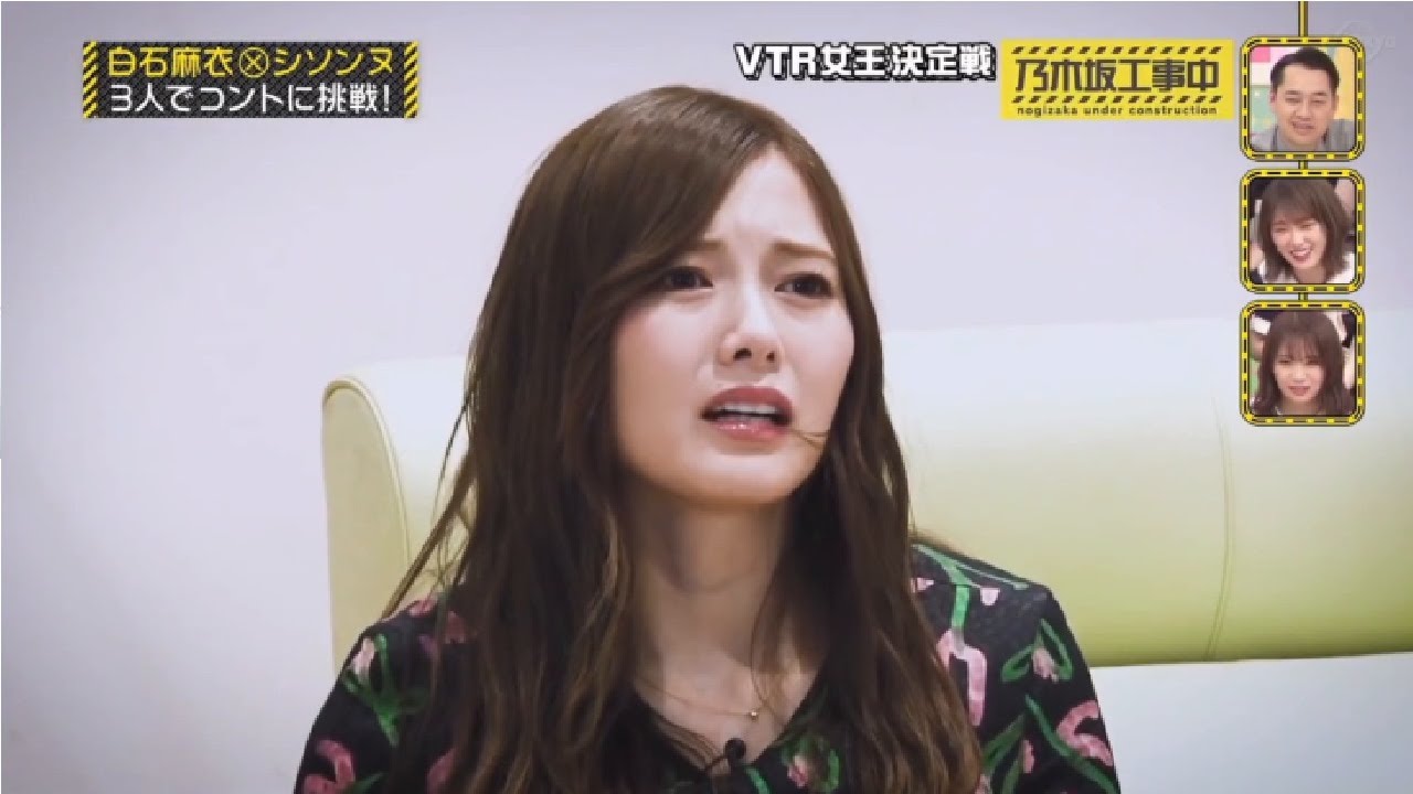 乃木坂46 白石 麻衣 コント「父の容態は?」被露