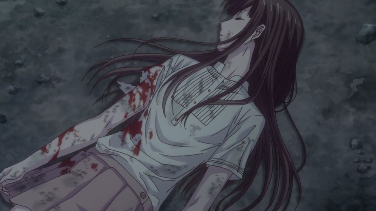 Akito saw Tohru fall from a Cliff – Fruits Basket The Final