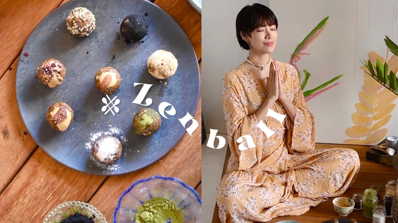 身も心もヘルシーに。プロテインたっぷり禅スイーツの作り方|How to make #ZenBall snacks!