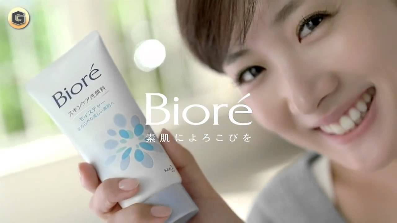 Takashima Aya 高島彩 CM ビオレ 完全スッピン!