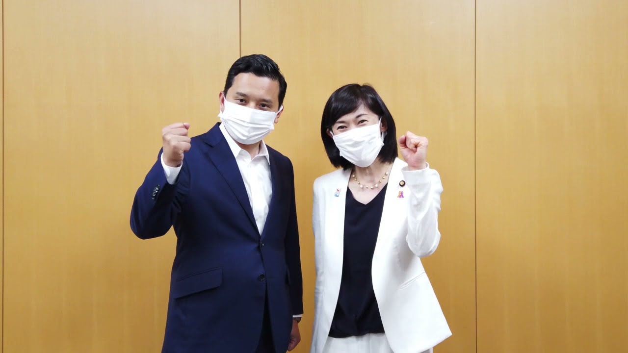 丸川珠代オリンピック・パラリンピック大臣 応援メッセージ 浜中のりかた 東京都議会議員候補 自民党公認 公明党推薦 西東京市