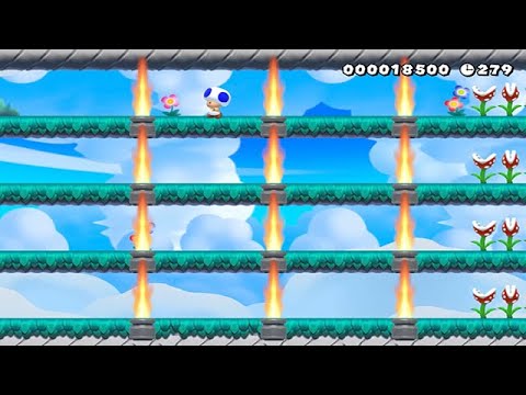 バトルコースで3人気絶www【マリオメーカー2】