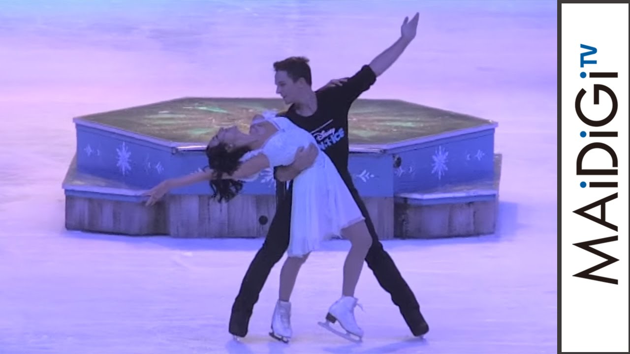 浅田舞、男性との初のペアダンスに「ドキドキ」 ディズニー・オン・アイス「アナと雪の女王」東京初日公演 #Mai Asada #Disney On Ice