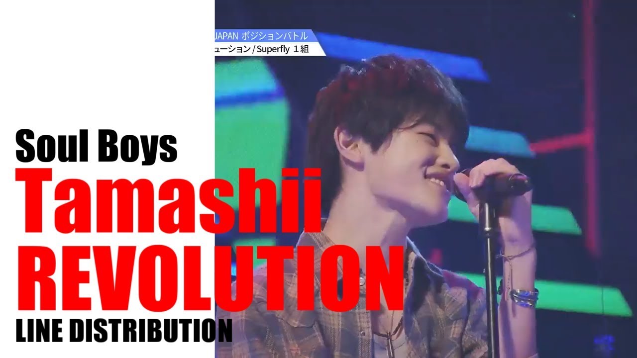 【PRODUCE101JAPAN】タマシイレボリューション-Soul Boys(1班)【LINE DISTRIBUTION】