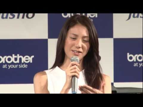 松下奈緒さん登場 JUSTIO発表会 速報