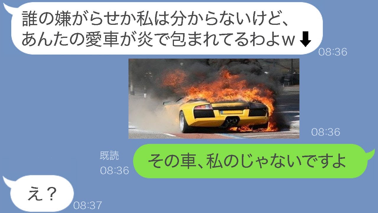 【LINE】タワマン最上階に住むママ友が自宅庭でBBQをした後に低層階に住む私の車を放火「ざまあみろw」→浮かれるDQN女に衝撃の事実を伝えて全力制裁した結果ww【スカッとする話】