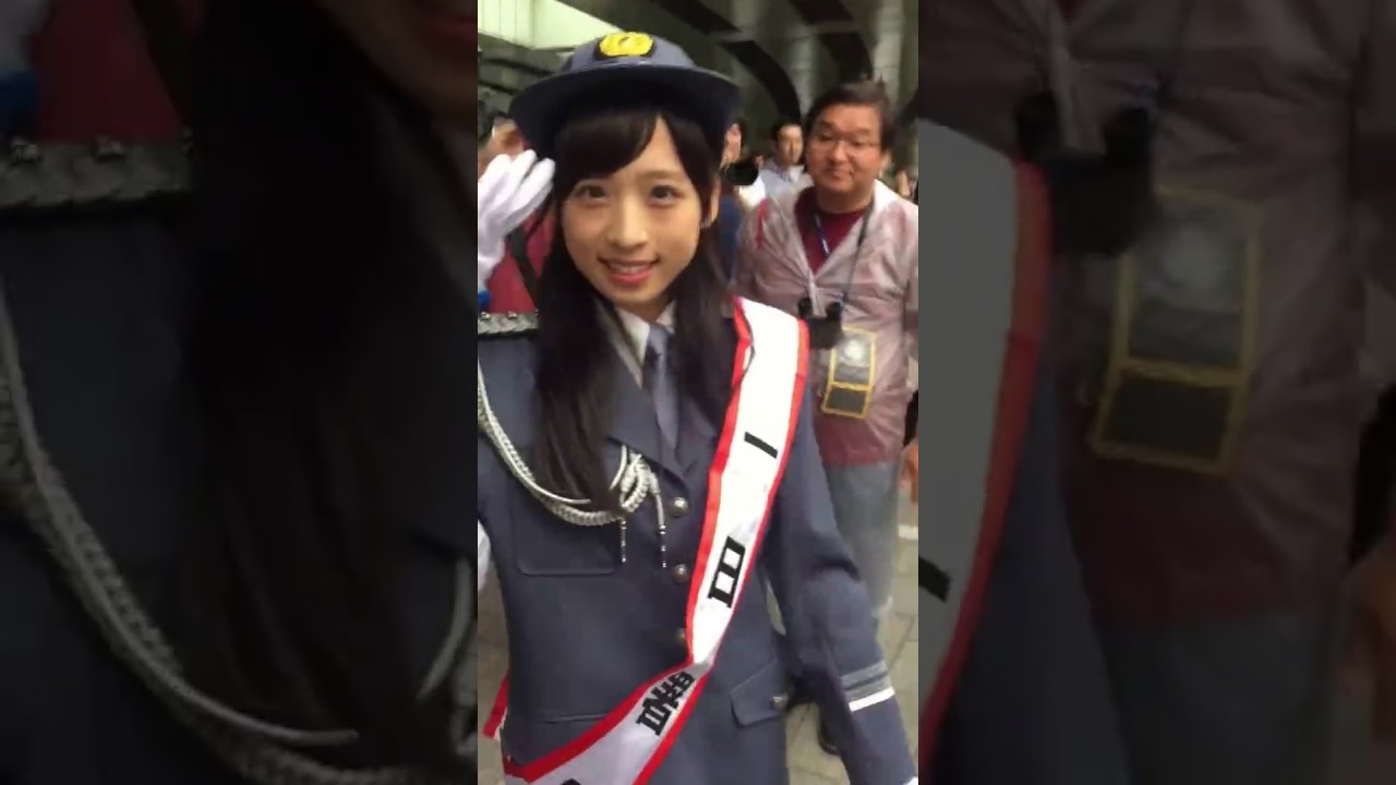 20160919 チーム8 小栗有以 一日警察署長 プチパレードin日本橋