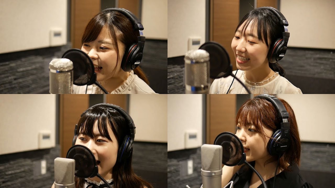 アニメ『アイドールズ!』ED主題歌『夢みてさめても』 レコーディング映像