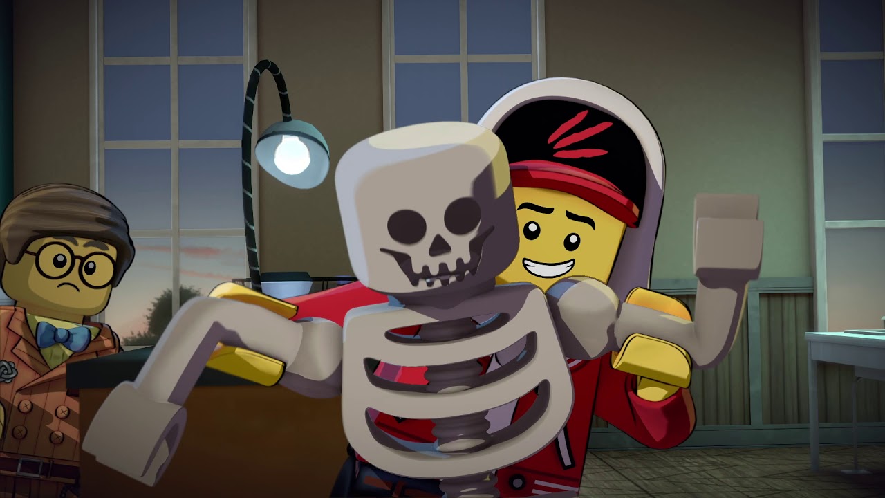 アニメ レゴヒドゥンサイド -ゴーストハント- 「大変!パーカーがグルームしちゃった」 第7話