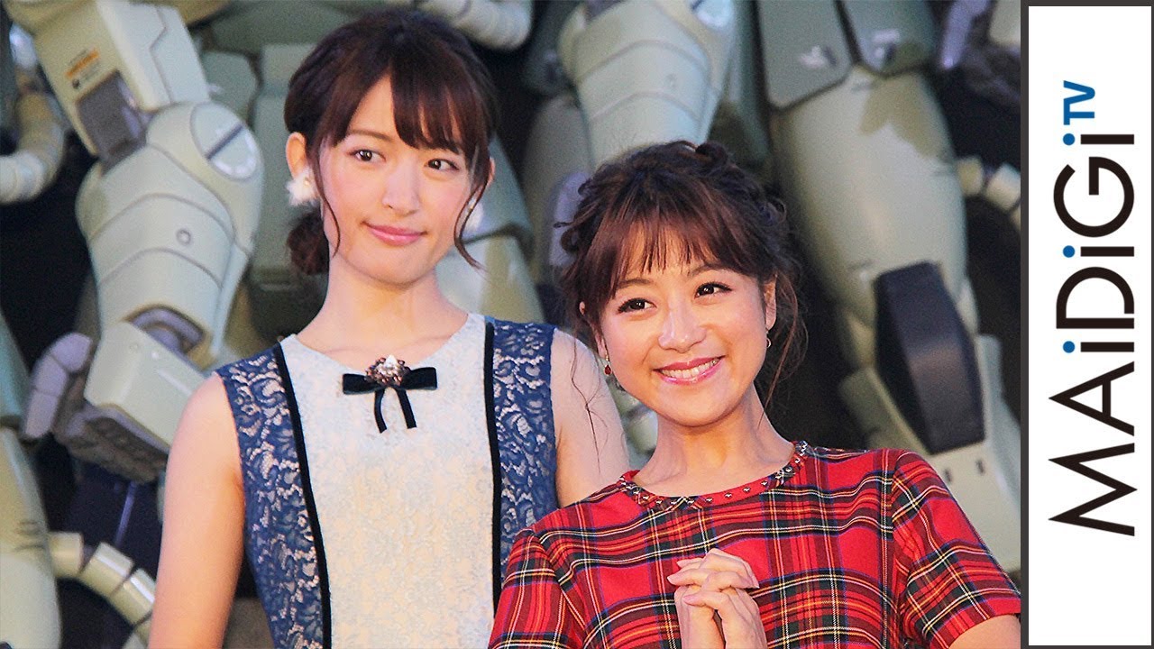 小松未可子、レースワンピで華やかに 鈴木奈々は真っ赤なチェックワンピで