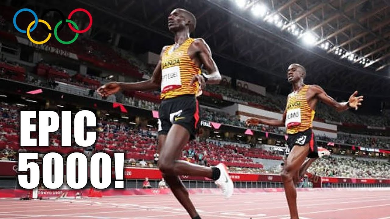THE 5,000 METER TOKYO OLYMPIC FINALS! || Joshua Cheptegei, Jacob Kiplimo, & Mohamed Katir