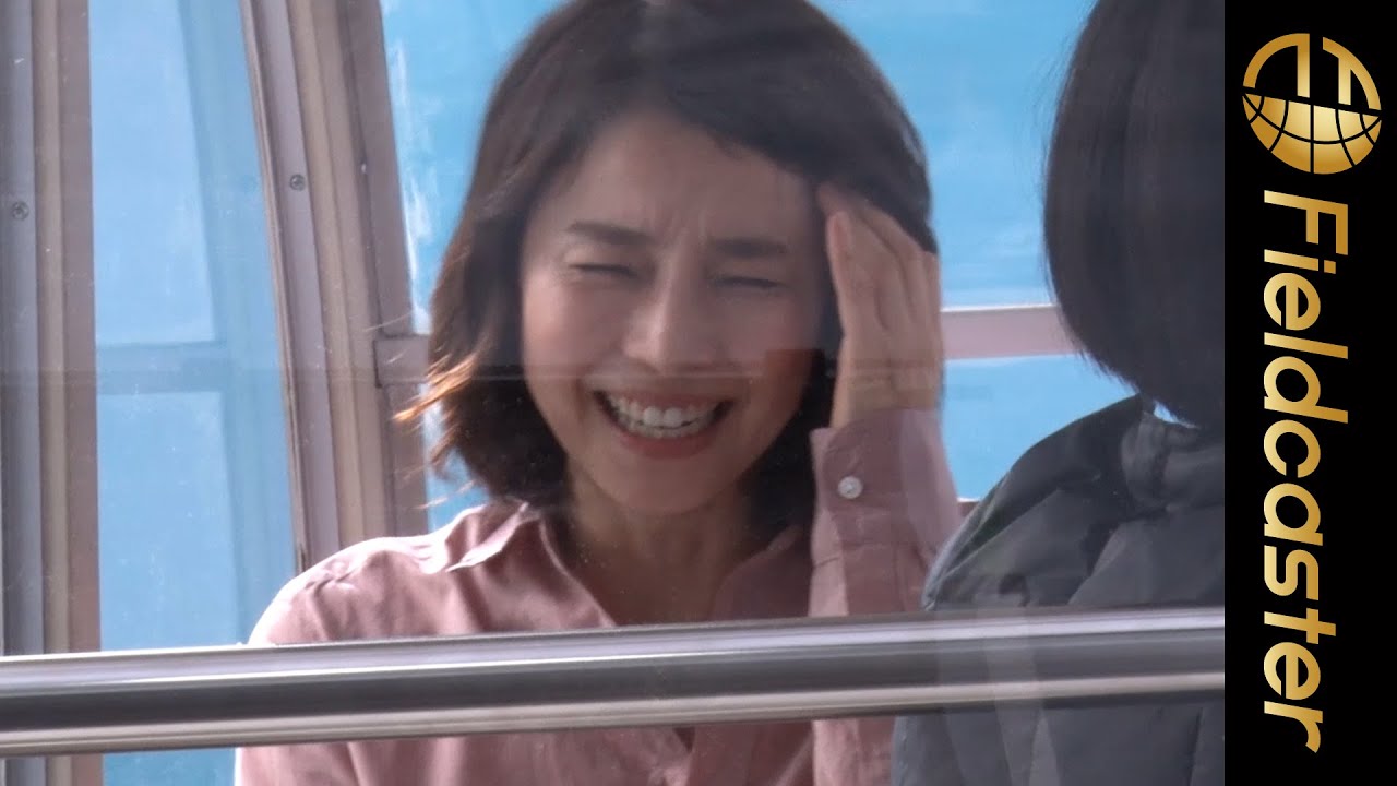 撮影外もずっと可愛らしい石田ゆり子さんに胸キュン!アフラック生命保険