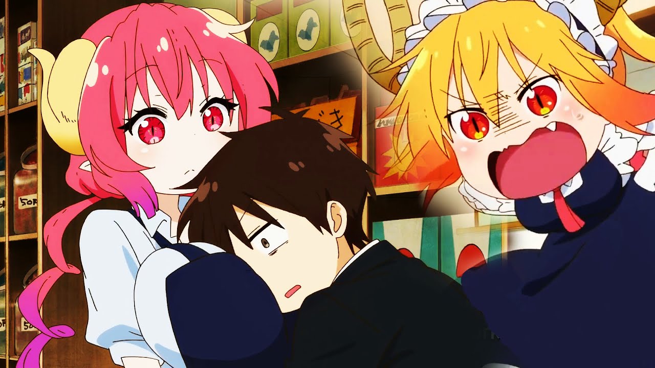 小林さんちのメイドラゴンs  トールはイルルが仕事で卑劣であるのを捕まえました Miss Kobayashi's dragon maid season 2