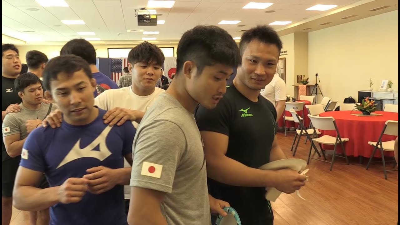 柔道全日本男子ハワイ合宿 セントルイススクール レセプション!